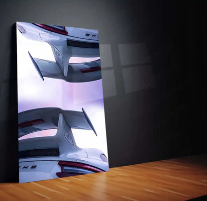 Quote Metal Poster | Porsche 911 GT3 | Track-Bred Precision, Pure Performance Metal Frame - TURTLEWINGS 