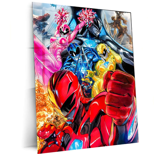 Power Rangers – Legendary Heroes Metal Frame