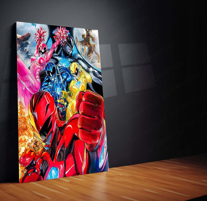 Power Rangers – Legendary Heroes Metal Frame