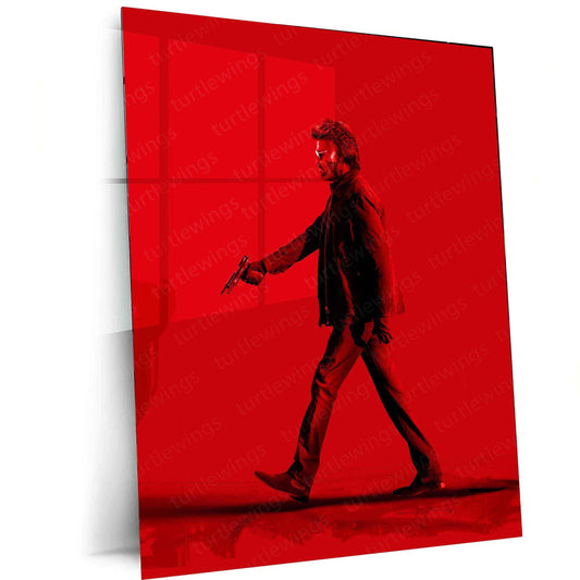 Rajinikanth Metal Poster – Thalaiva Tribute Wall Art | Superstar Icon Decor - TURTLEWINGS