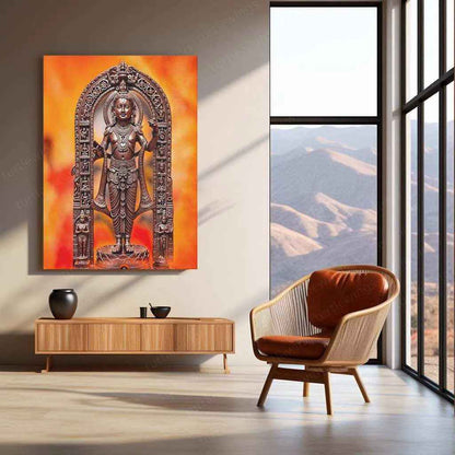 Ram Lalla Metal Poster – Divine Childhood Avatar Wall Art 3 - TURTLEWINGS