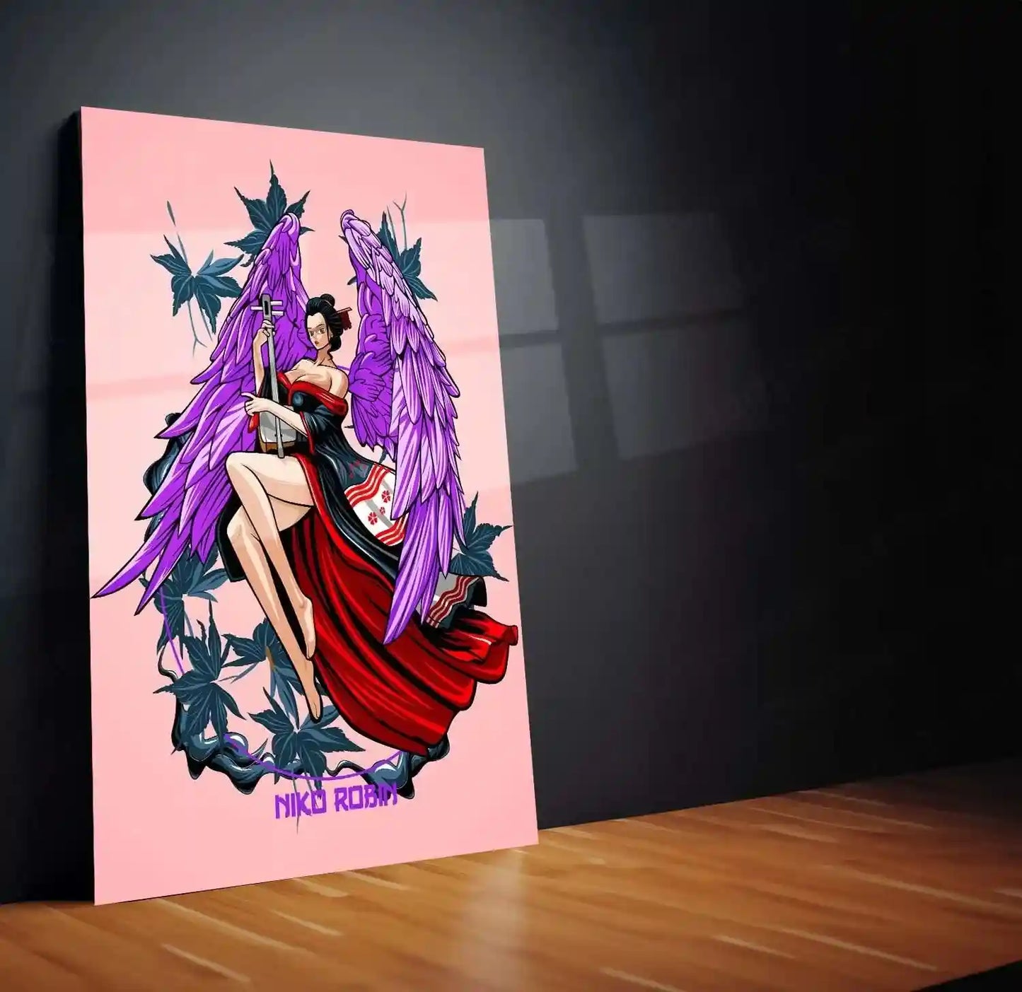 Anime Metal Poster | Nico Robin Metal Poster | One Piece Wall Art | Archaeologist of the Straw Hats Decor - TURTLEWINGS