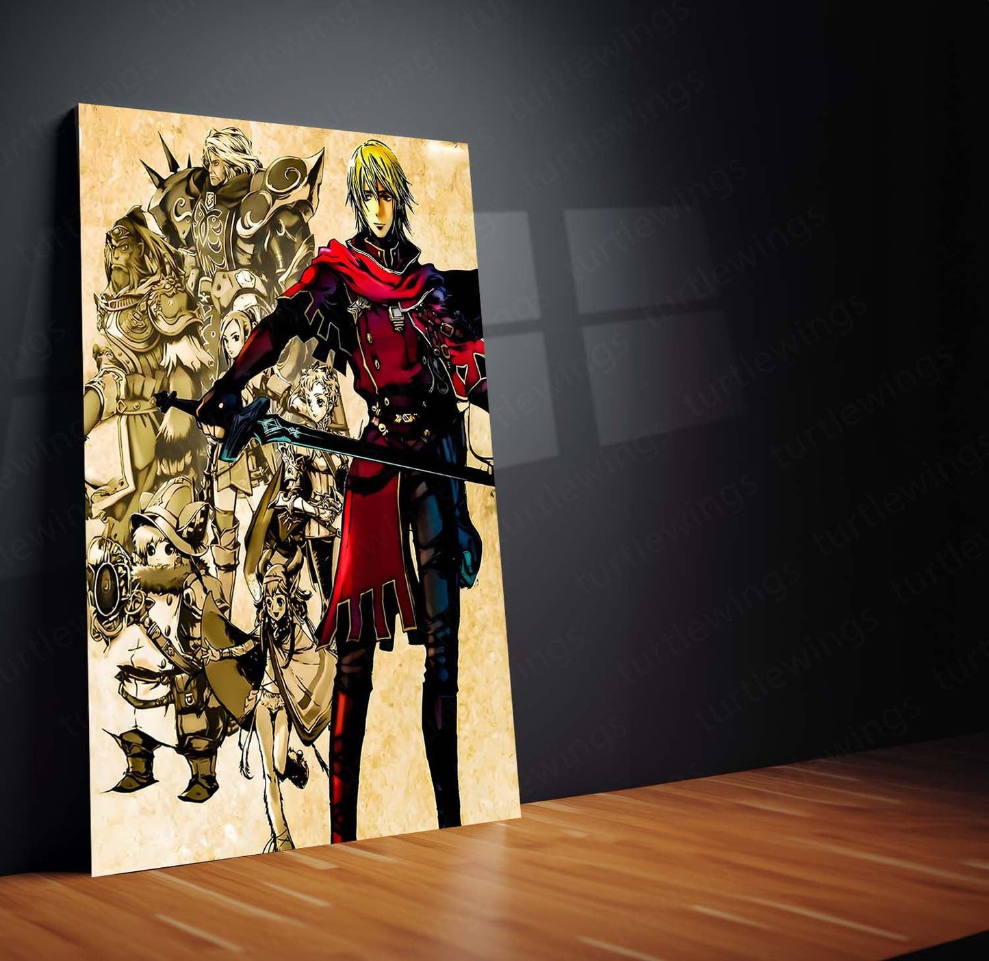 Game Metal Poster | Radiant Historia – Time Travelers Metal Frame