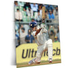 Cricket Metal Poster | Rahul Dravid Classic Shot Metal Poster | The Wall Indian Cricket Legend Wall Art
