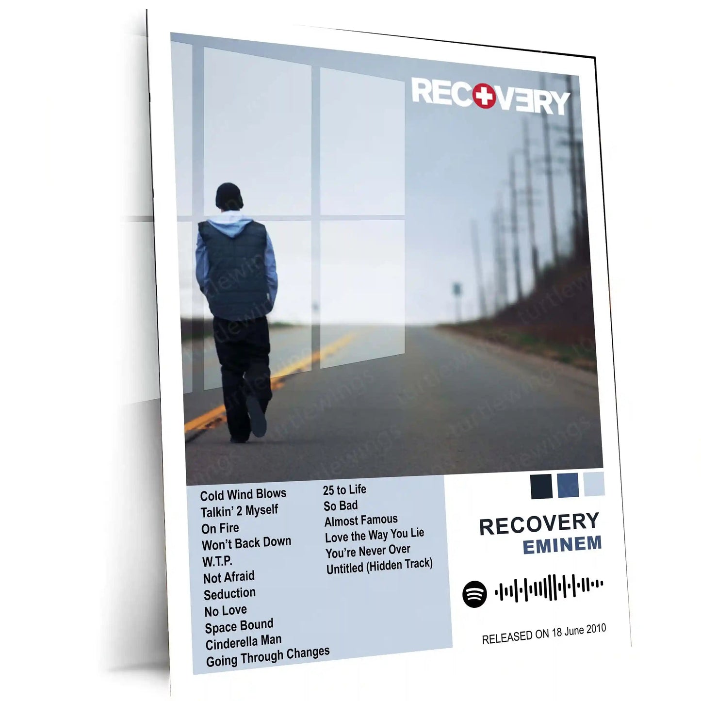 Eminem – Complete Album Collection | Set of 11 | Set of 8 | Set of 4 | Premium Metal Poster - TURTLEWINGS