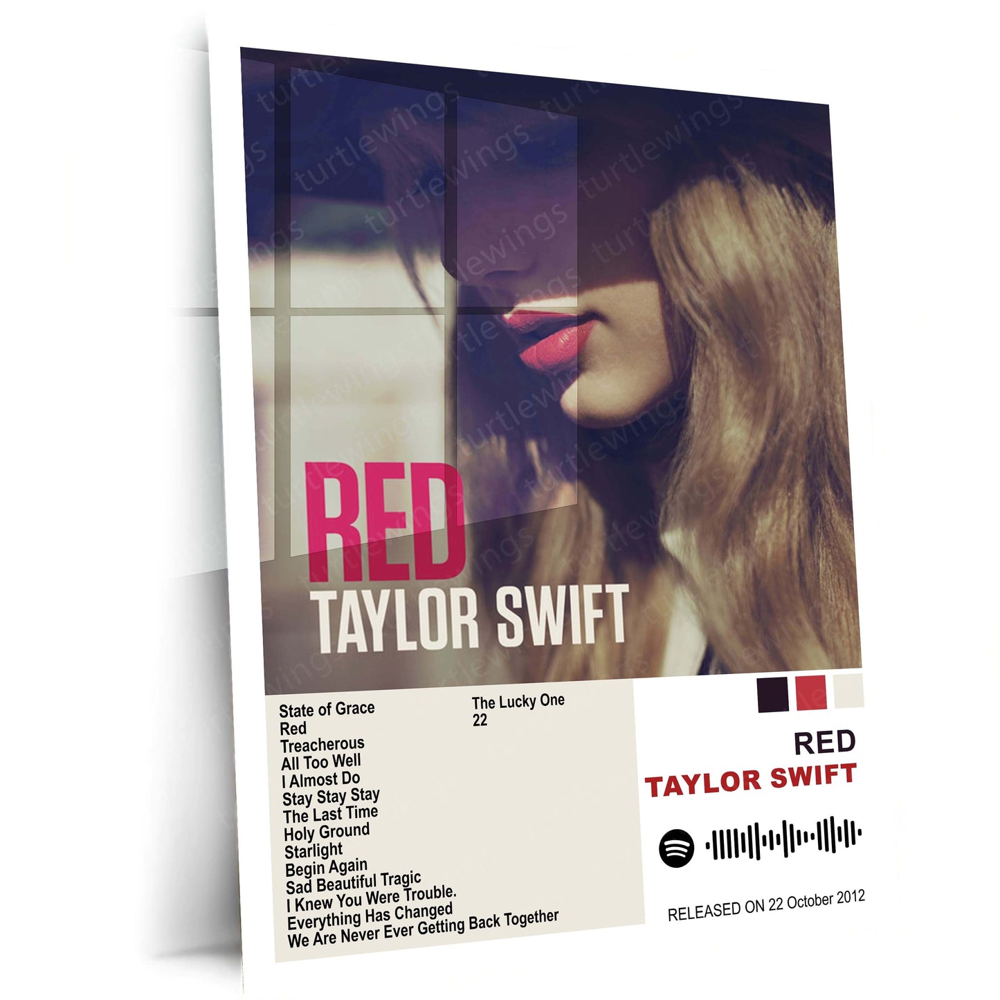 Taylor Swift – Complete Album Collection | Set of 11 | Set of 8 | Set of 4 | Premium Metal Poster Set