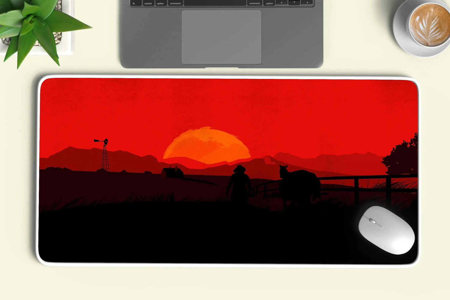 Red Dead Redemption gaming deskmat - TURTLEWINGS