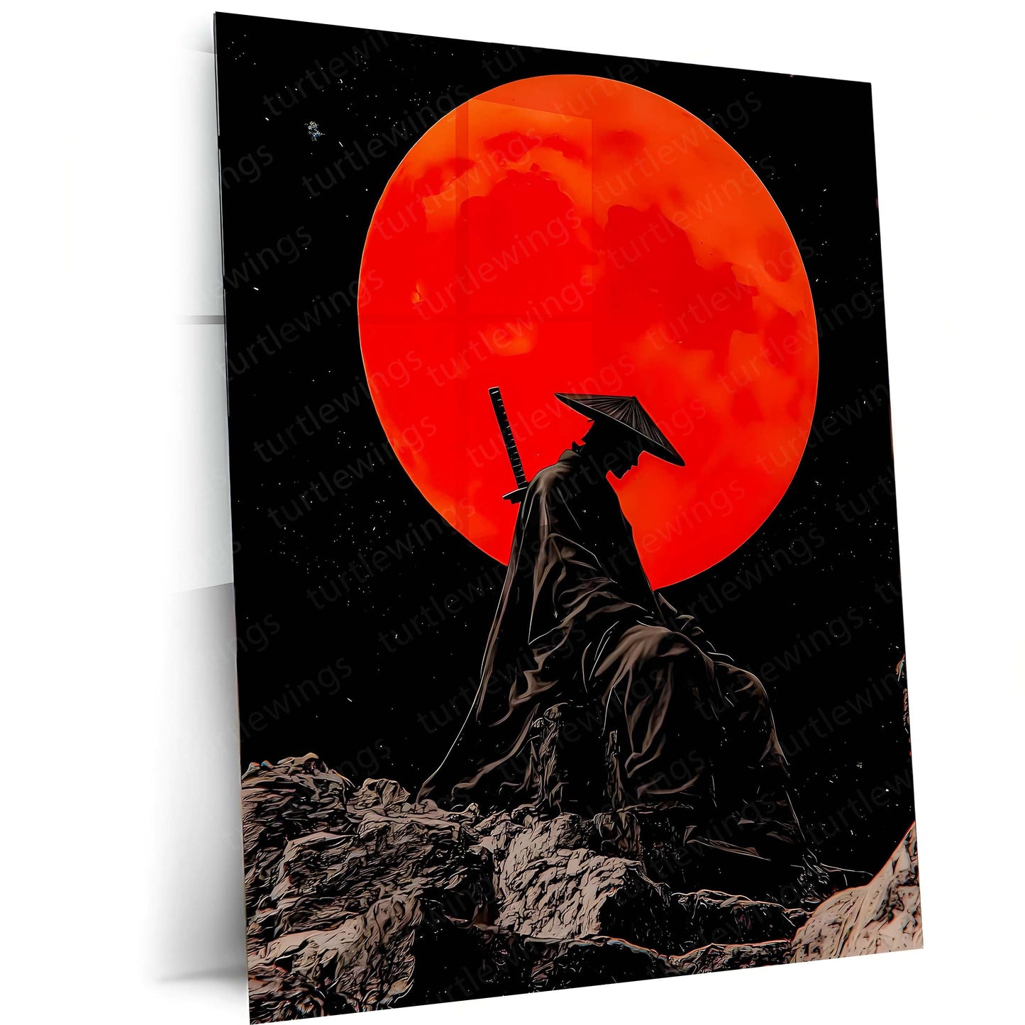 Redmoon Samurai – Warrior of Silence Metal Frame