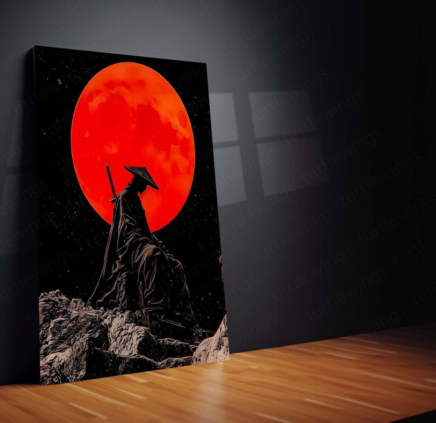 Redmoon Samurai – Warrior of Silence Metal Frame