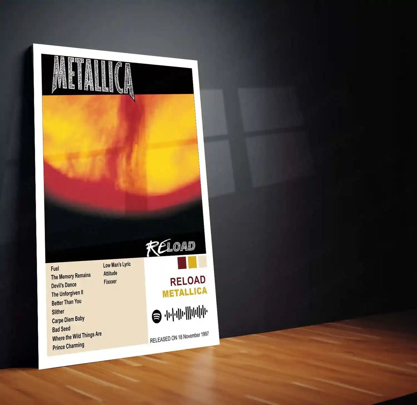 Metallica Complete Collection | Set of 11 | Set of 8 | Set of 4 | Album Posters Metal Frames Heavy Riffs. Legendary Albums. Thrash Metal History on Your Walls. - TURTLEWINGS