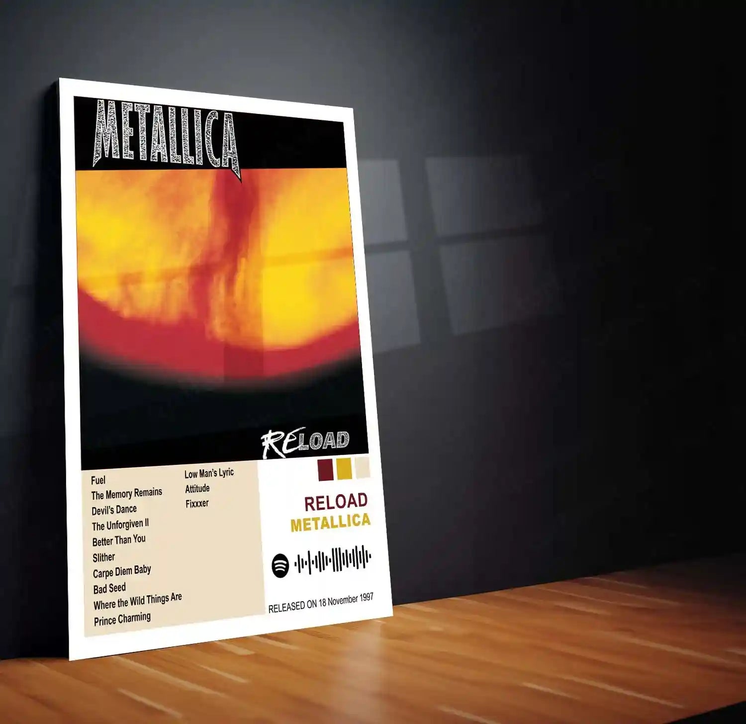 Metallica Complete Collection | Set of 11 | Set of 8 | Set of 4 | Album Posters Metal Frames Heavy Riffs. Legendary Albums. Thrash Metal History on Your Walls. - TURTLEWINGS