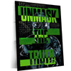 Riddler – Gotham’s Enigma Metal Poster | DC Comics Villain Wall Frame