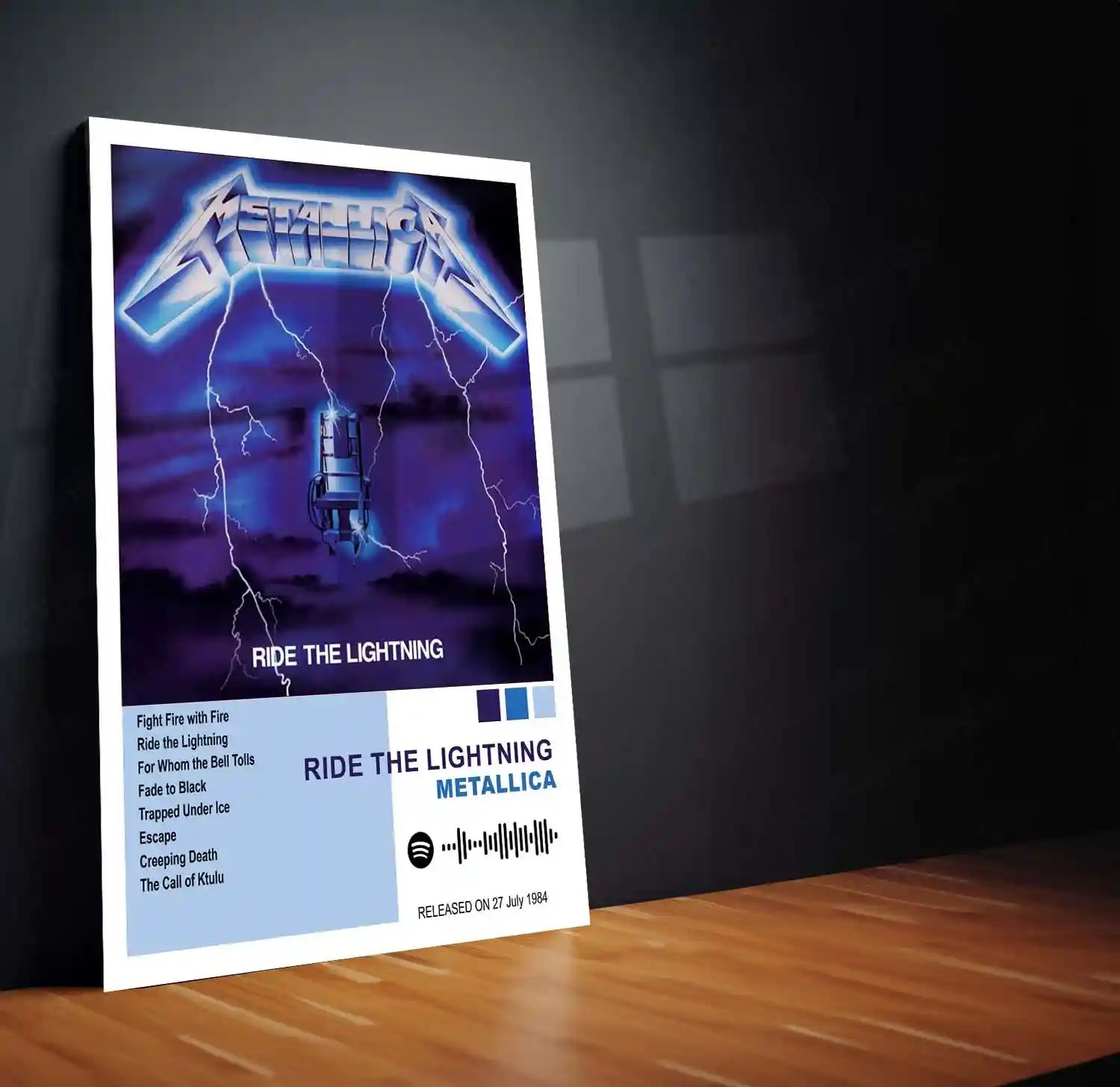 Metallica Complete Collection | Set of 11 | Set of 8 | Set of 4 | Album Posters Metal Frames Heavy Riffs. Legendary Albums. Thrash Metal History on Your Walls. - TURTLEWINGS