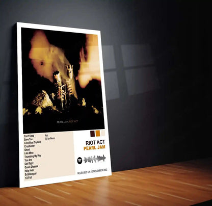 Pearl Jam Complete Collection | Set of 11 | Set of 8 | Set of 4 | Album Posters Metal Frames Grunge Legacy. Raw Emotion. Seattle Sound Forever. - TURTLEWINGS