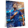 Cricket Metal Poster | Rohit Sharma Mumbai Indians Metal Poster | 15 Years Mumbai Raja Wall Art | IPL Cricket Legend Frame
