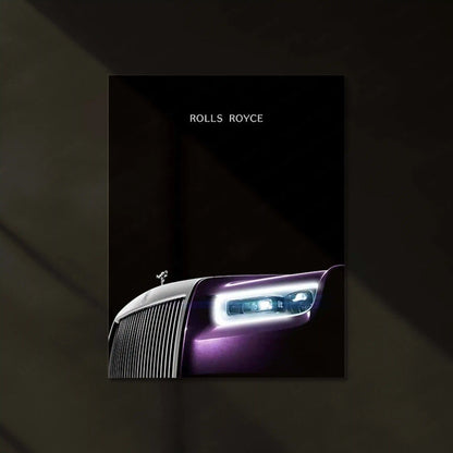 Rolls-Royce Neon LED Metal Poster - TURTLEWINGS