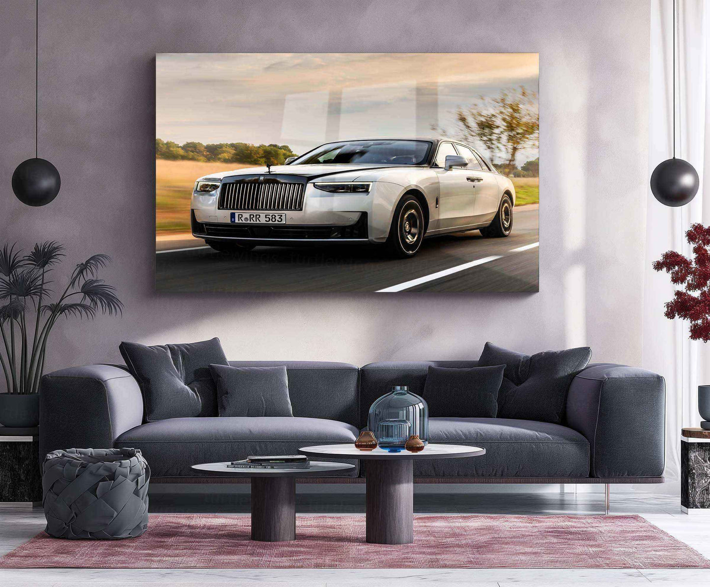 Rolls-Royce Metal Poster - TURTLEWINGS