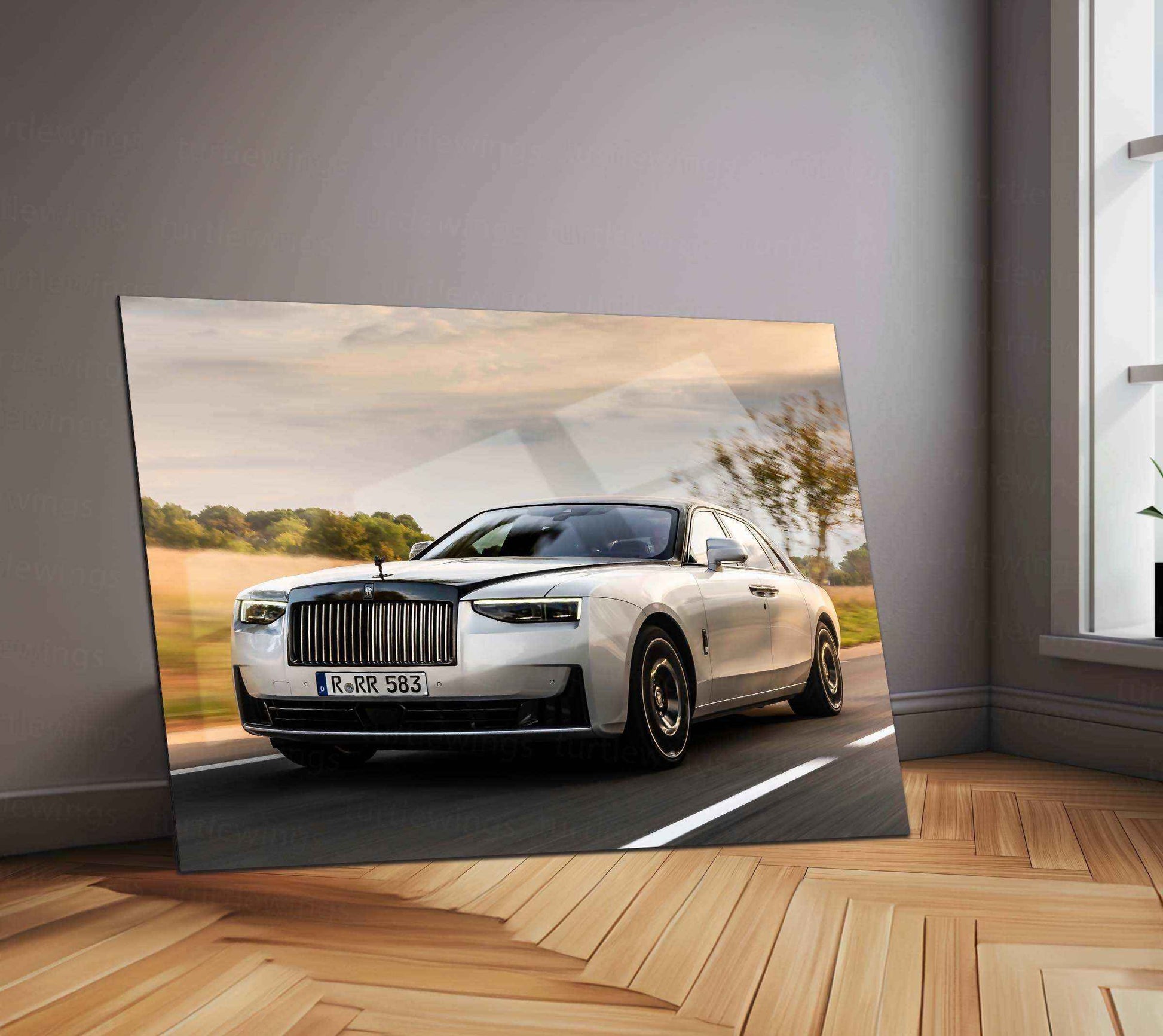 Rolls-Royce Metal Poster - TURTLEWINGS