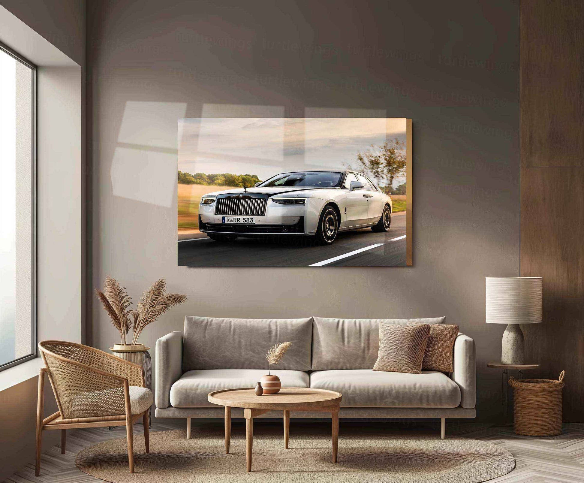 Rolls-Royce Metal Poster - TURTLEWINGS