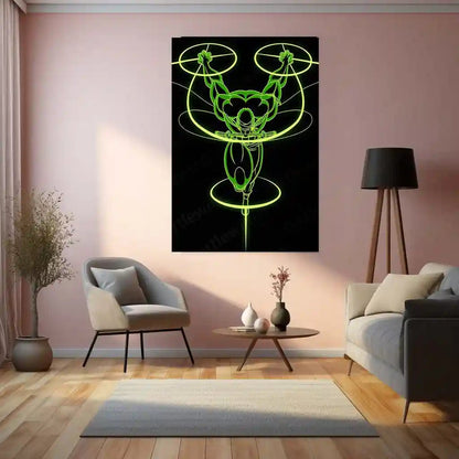 Anime Metal Poster | Roronoa Zoro Metal Poster | One Piece Swordsman Wall Frame | Anime Collector Art 01 - TURTLEWINGS