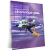 Quote Metal Poster | Roronoa Zoro – Embrace the Things That Challenge You | Warrior Growth Metal Poster