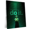 Quote Metal Poster | Roronoa Zoro – If It Wasn’t Hard, Everyone Would Do It | Discipline Mindset Metal Poster
