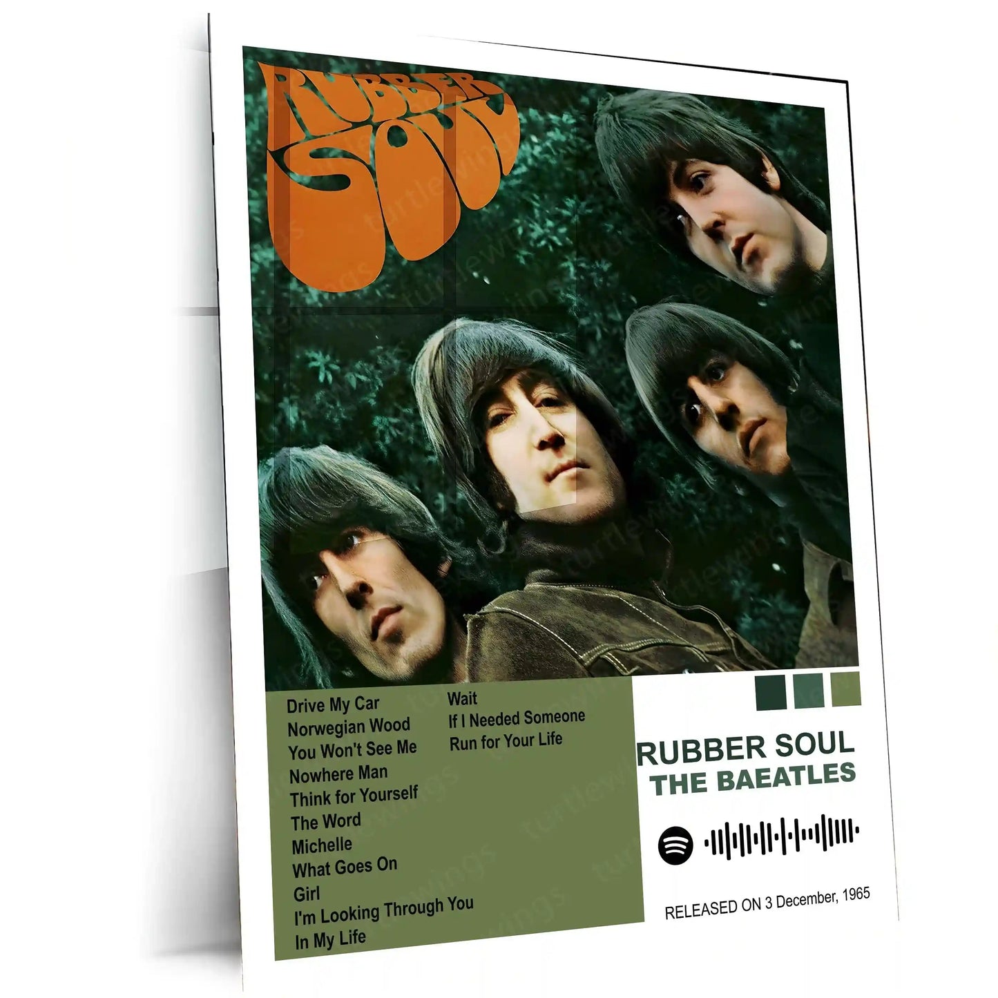 The Beatles Complete Collection | Set of 10 | Set of 8 | Set of 4 | Album Posters Metal Frames British Invasion. Timeless Classics. Music That Changed the World. - TURTLEWINGS