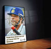 Sachin Tendulkar Metal Poster – The God of Cricket Wall Art - TURTLEWINGS