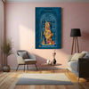 Sarangpur Hanuman Metal Poster – Divine Spiritual Wall Art | Bajrangbali Blessings - TURTLEWINGS