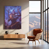 Lord Shiva Metal Poster – Divine Mahadev Wall Art | Hindu Spiritual Decor - TURTLEWINGS