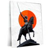 Chhatrapati Shivaji Maharaj Metal Poster – Maratha Warrior King Wall Art | Historical Decor