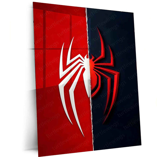 Spider-Man Metal Poster – Iconic Superhero Wall Art | Marvel Fan Decor - TURTLEWINGS