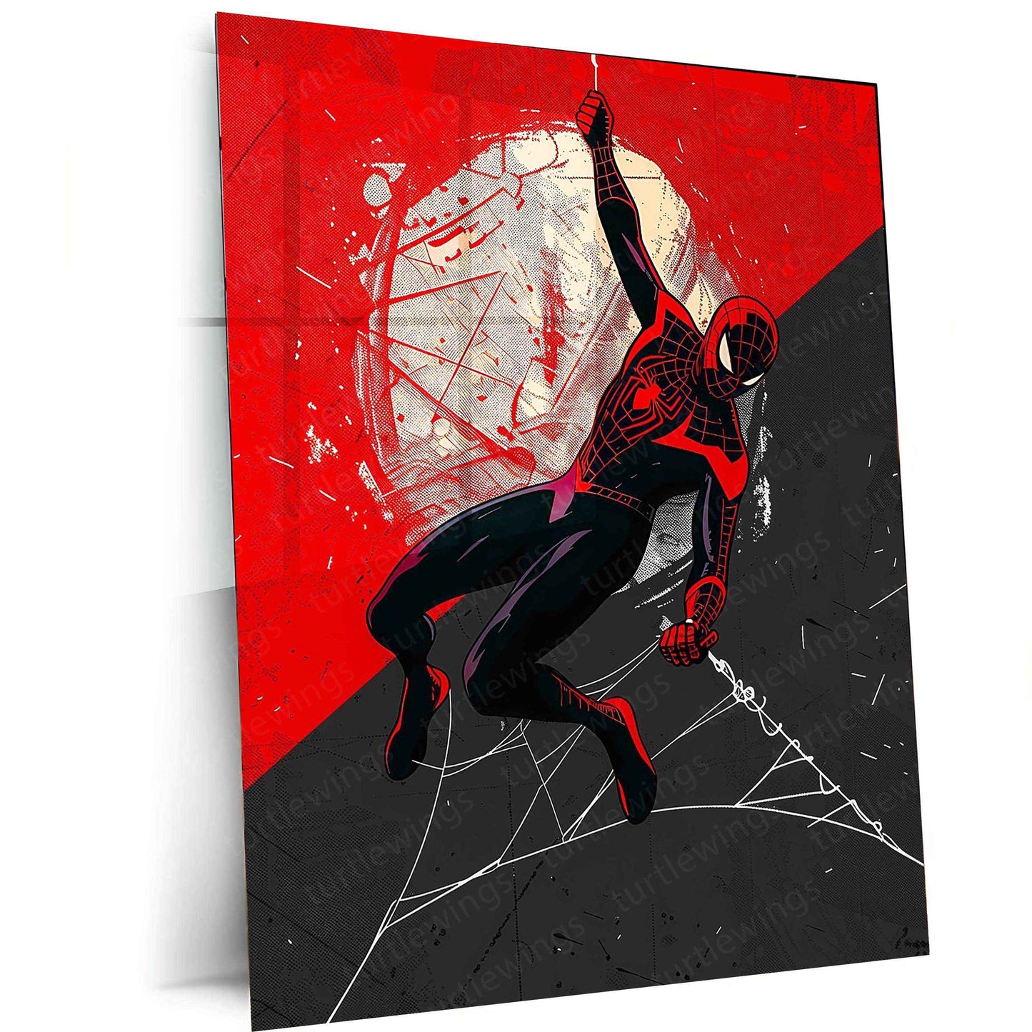 Spider-Man Metal Poster – Iconic Superhero Wall Art | Marvel Fan Decor 3 - TURTLEWINGS
