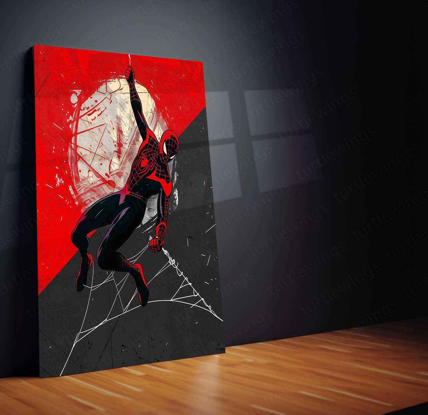 Spider-Man Metal Poster – Iconic Superhero Wall Art | Marvel Fan Decor 3 - TURTLEWINGS