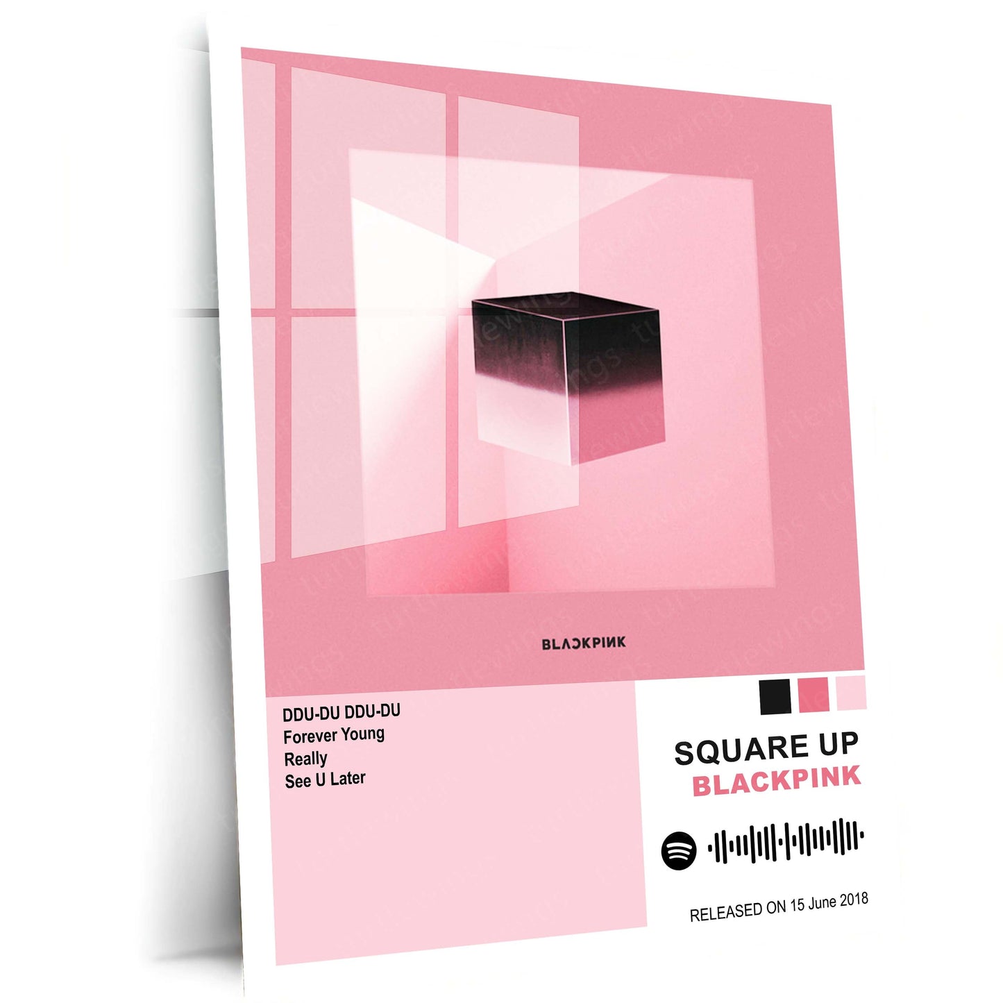BLACKPINK – Complete Album Collection | Set of 8 | Set of 4 | Premium Metal Poster Set