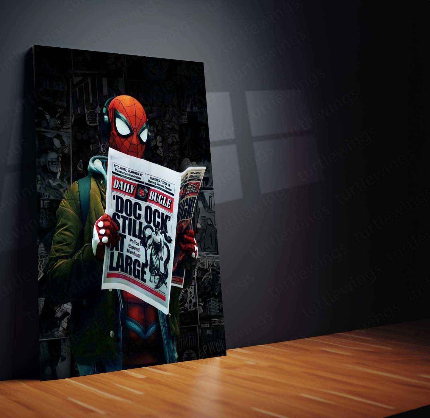 Spider-Man Metal Poster 3 - TURTLEWINGS