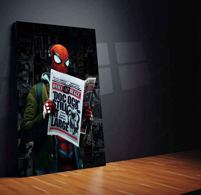 Spider-Man Metal Poster 3 - TURTLEWINGS