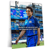 Cricket Metal Poster | Sachin Tendulkar Quote Metal Poster | “Cricket Is My Religion” Wall Art | God of Cricket Inspirational Frame