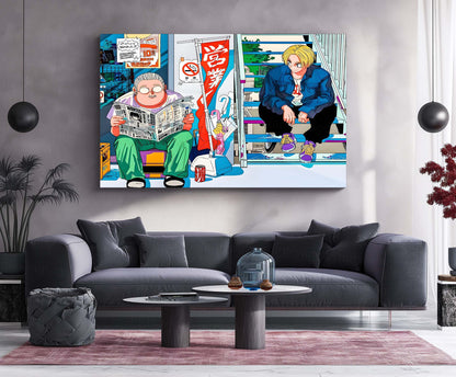 Anime Metal Poster | Sakamoto Days – Quiet Assassin Moments Metal Frame