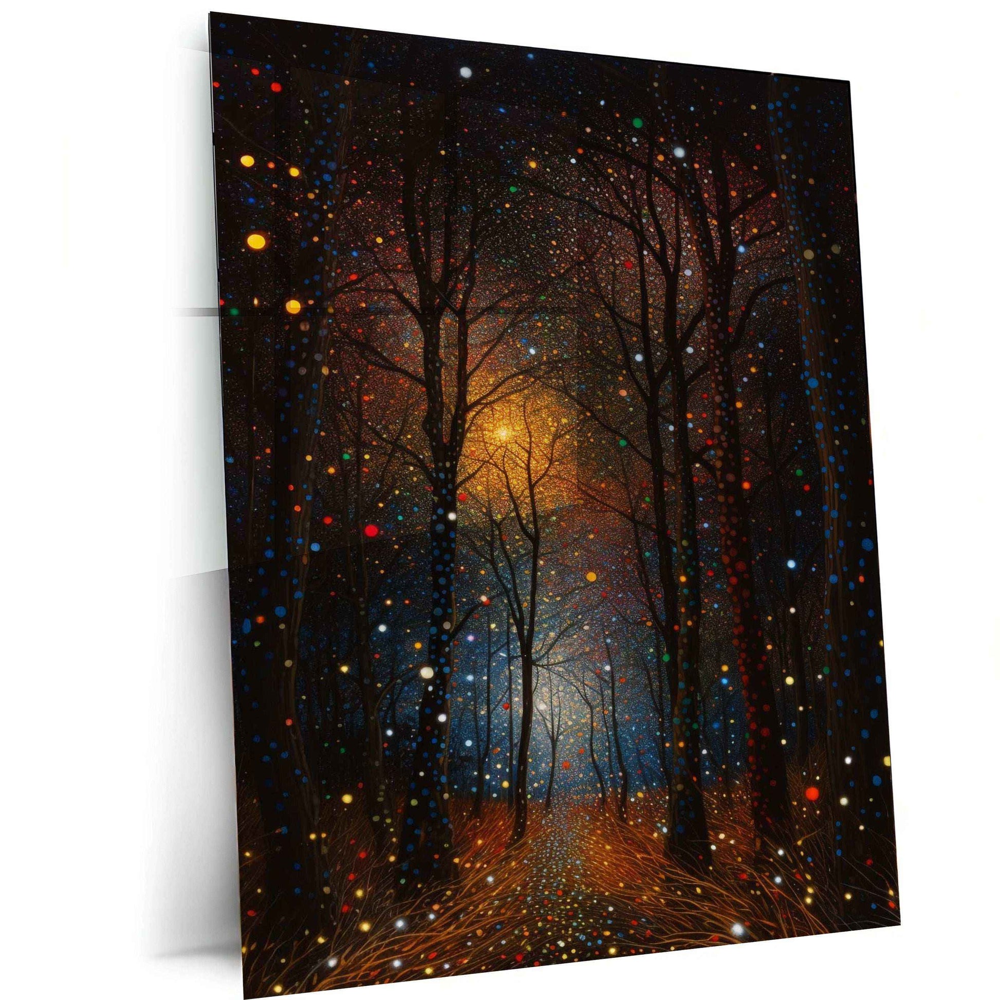 Abstract Art Metal Poster | Modern Wall Decor | Aesthetic & Contemporary Artwork 1 - TURTLEWINGS