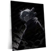 Satoru Gojo Infinite Void Metal Poster | Dark Anime Wall Art | Jujutsu Kaisen Inspired 01