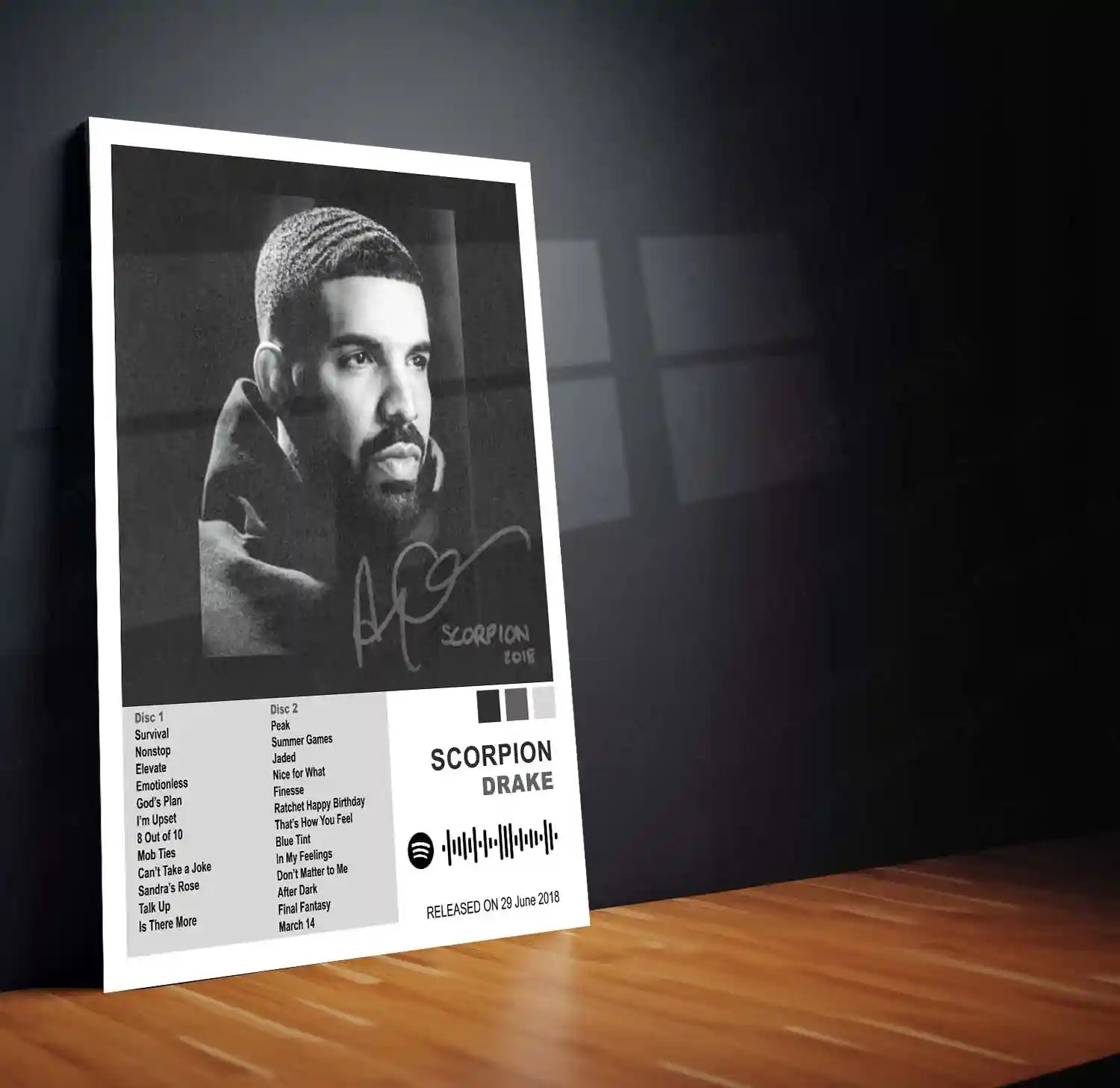 Drake Complete Collection | Set of 11 | Set of 8 | Set of 4 | Album Posters Metal Frames Global Hits. Moody Aesthetics. Hip-Hop Royalty on Your Walls. - TURTLEWINGS