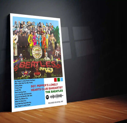 The Beatles Complete Collection | Set of 10 | Set of 8 | Set of 4 | Album Posters Metal Frames British Invasion. Timeless Classics. Music That Changed the World. - TURTLEWINGS
