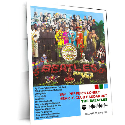 The Beatles Complete Collection | Set of 10 | Set of 8 | Set of 4 | Album Posters Metal Frames British Invasion. Timeless Classics. Music That Changed the World. - TURTLEWINGS