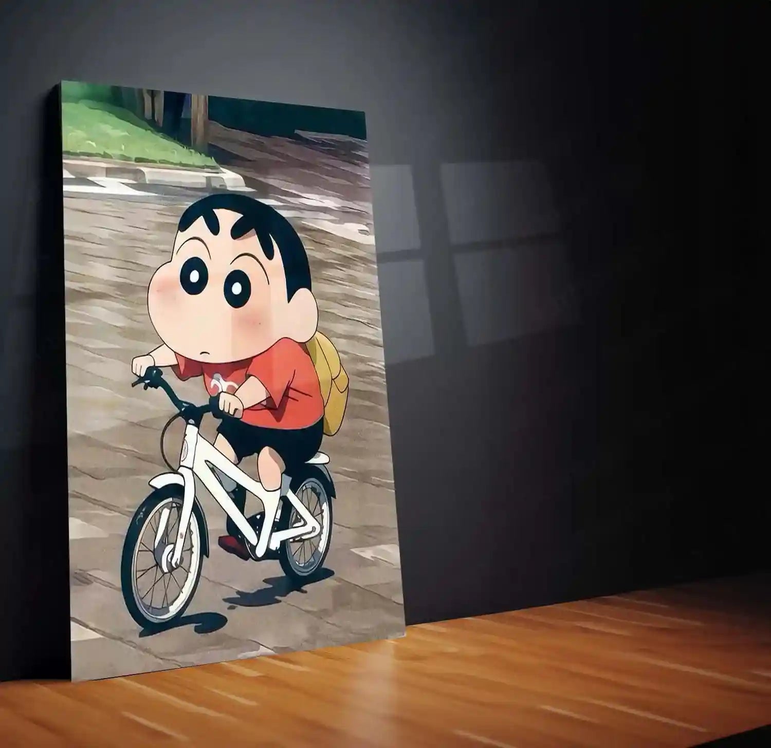 Anime Metal Poster | Shinchan Metal Poster – Fun & Quirky Anime Wall Art - TURTLEWINGS