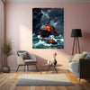 Ship Metal Poster - TURTLEWINGS