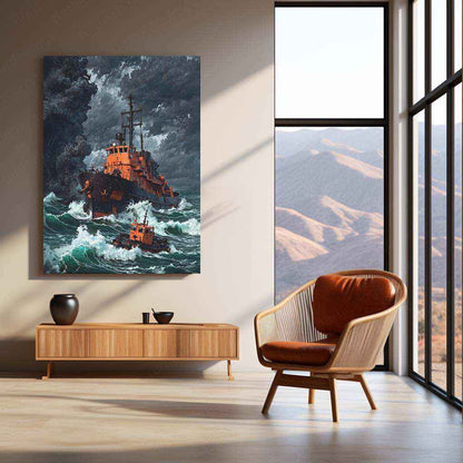 Ship Metal Poster - TURTLEWINGS