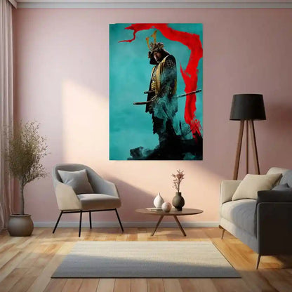Shōgun – Samurai Legacy Metal Poster | Epic Historical Wall Frame - TURTLEWINGS