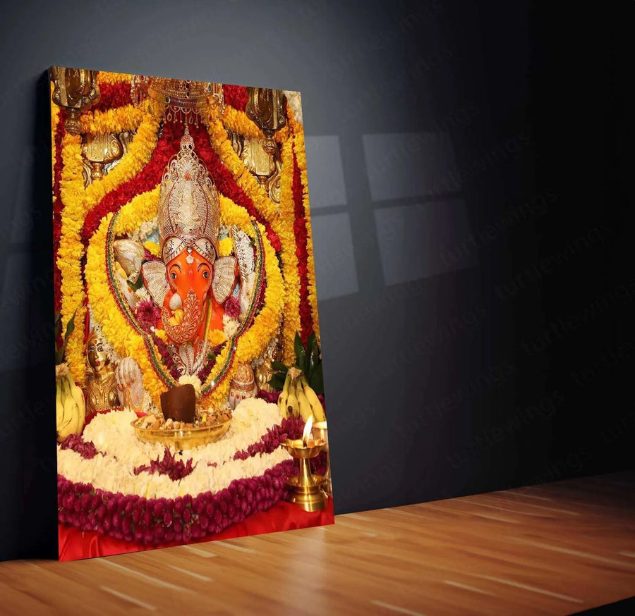 Siddhivinayak Ganpati – The Divine Blessings Metal Poster