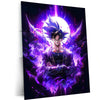 Goku dbz Metal Poster | Saiyan Warrior Wall Art | Anime Power-Up Decor